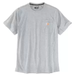 Image of Carhartt Mens Force Flex Pocket Relaxed Short Sleeve T Shirt L - Chest 42-44' (107-112cm)
