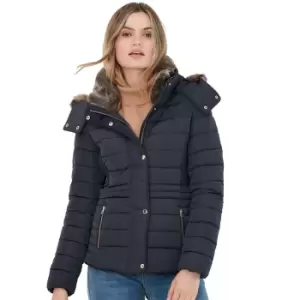 Image of Joules Womens Gosway Warm Padded Water Resistant Coat UK 18- Bust 45', (114cm)