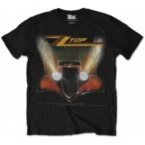 Image of ZZ Top Eliminator Mens Black T Shirt: X Large