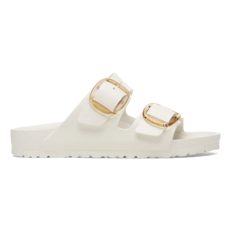 Image of Birkenstock Womens slides Birkenstock Arizona Big Buckle Blanc Female 40