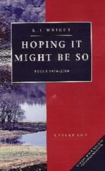 Image of Hoping It Might Be so Hardback