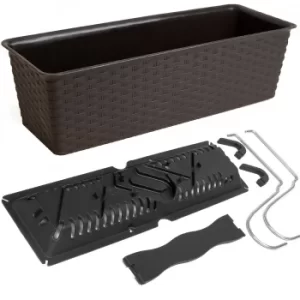 Image of Window Box Ratolla Umbra 39x16x14.5cm