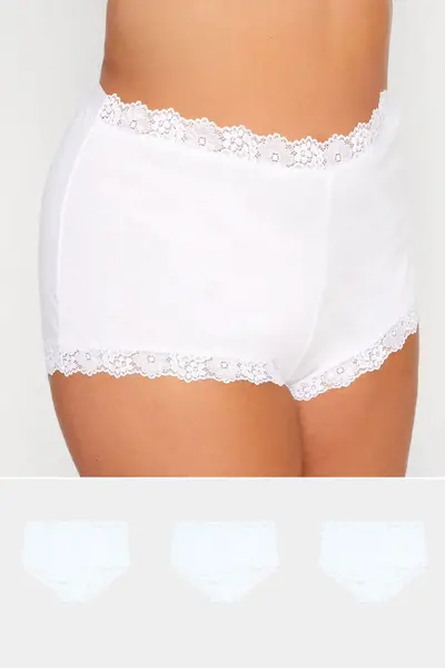 Image of Yours 4 Pack Briefs White