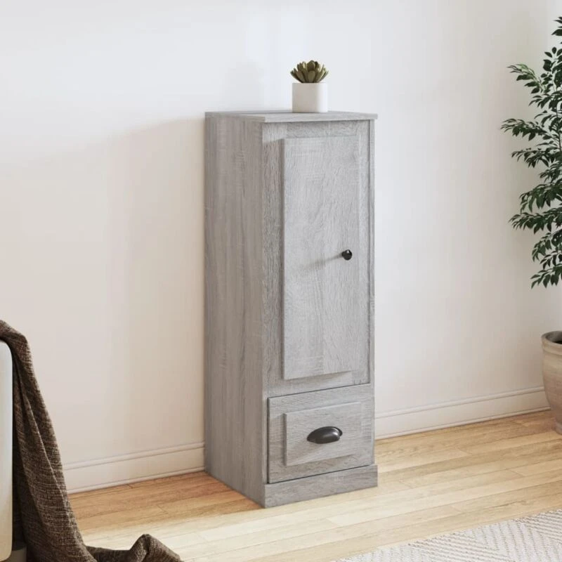 Image of VIDAXL Highboard Grey Sonoma 36x35.5x103.5cm Engineered Wood Vidaxl 8720845792008