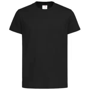 Image of Stedman Childrens/Kids Classic Organic T-Shirt (L) (Black Opal)