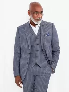 Image of Joe Browns Deadly Dapper Blazer - Blue Size 40, Men