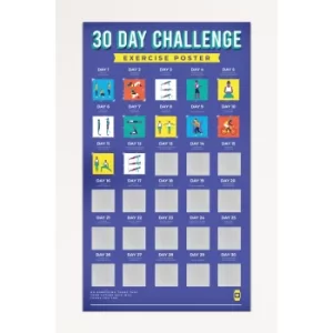 Image of 30 Day Challenge Fitness Poster