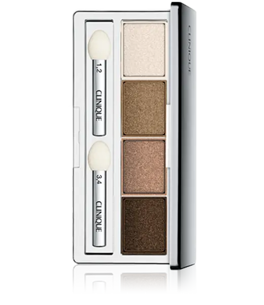 Image of Clinique all about shadow quads - Morning Java - Shimmer