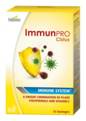 Image of Hubner Hubner Immun Pro Cistus 15 lozenges