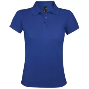 Image of SOLs Womens/Ladies Prime Pique Polo Shirt (XXL) (Royal Blue)
