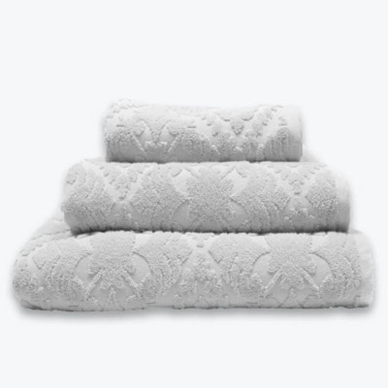 Image of Allure Bath Fashions Country House Jacquard Hand Towel - Grey