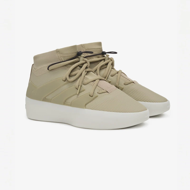 Image of adidas Kids Athlec Basketball Trainers Clay male 3.5 (36)