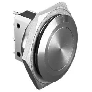 Image of Bulgin MP0038 Vandal Resistant Pushbutton Flush SPST 250V 5A 25.8m...